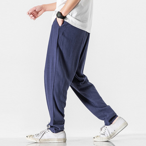 Nikolai Relaxed Linen Pants