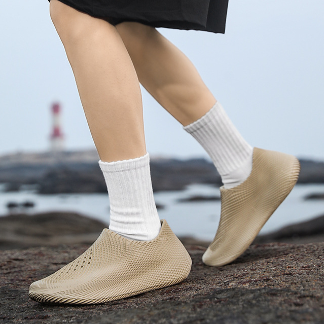 Astra Futuristic Mesh Slip-Ons