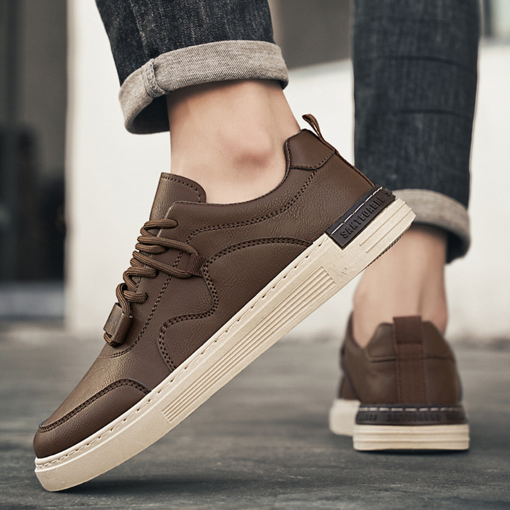 Ryder Genuine Leather Sneakers