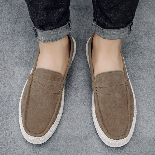 Marinelli Suede Penny Loafers