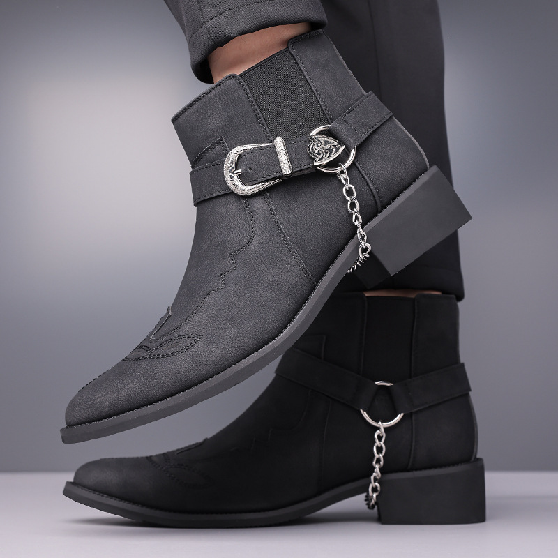 Shelton Western Leather Boots