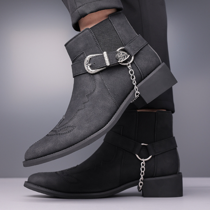 Shelton Western Leather Boots