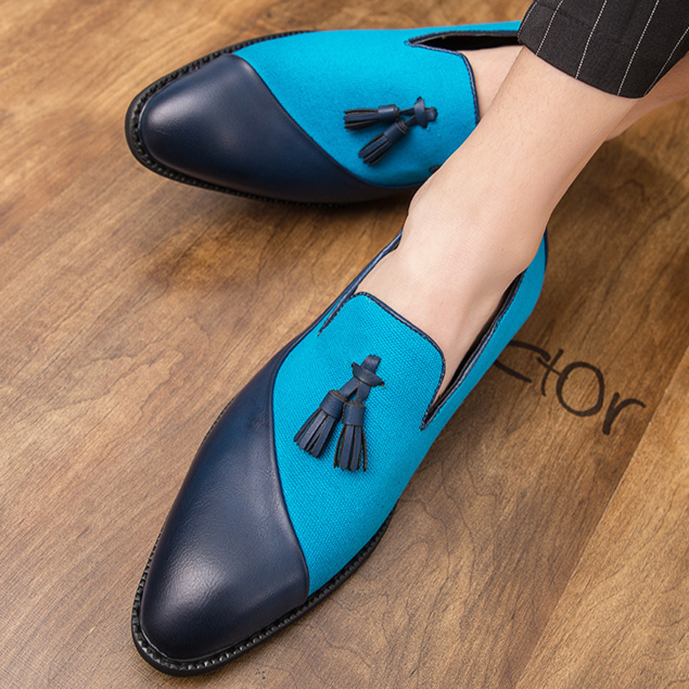 Milano Genuine Leather Tassel Loafers