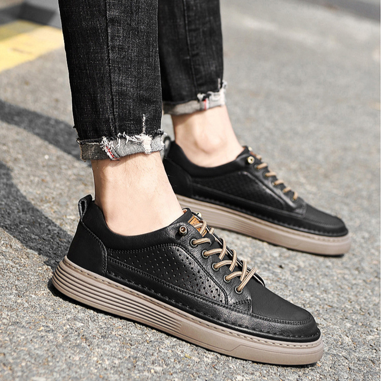 Lucca Genuine Leather Sneakers