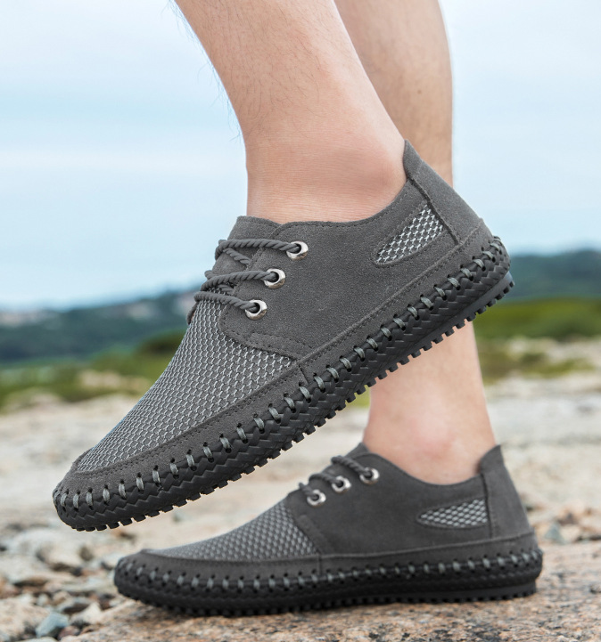 Strada Suede Mesh Shoes