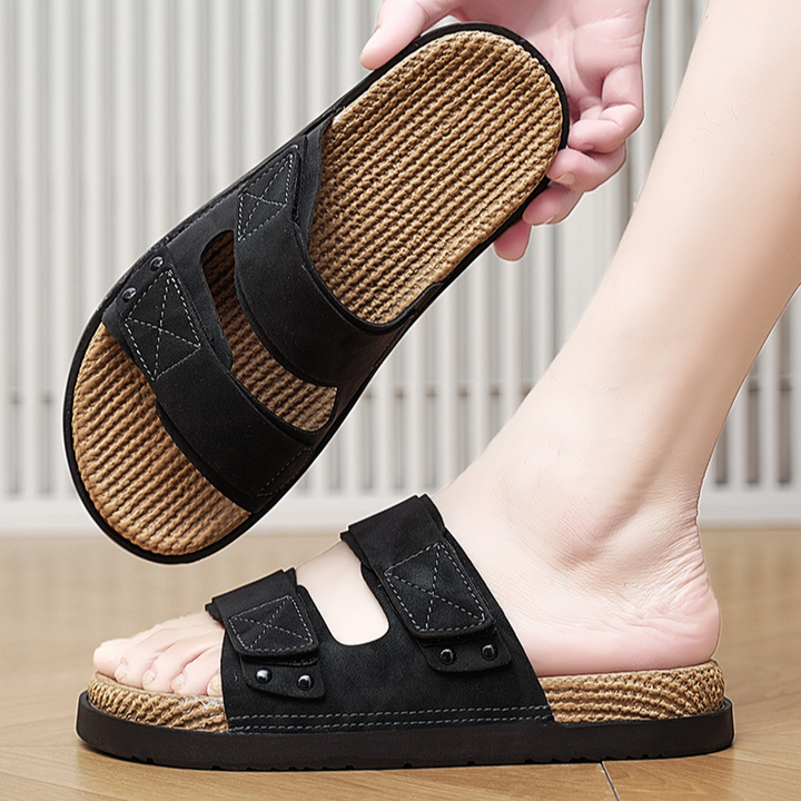 Solara Suede-strap Sandals