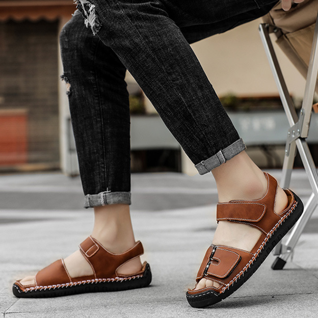 Tramell Genuine Leather Sandals