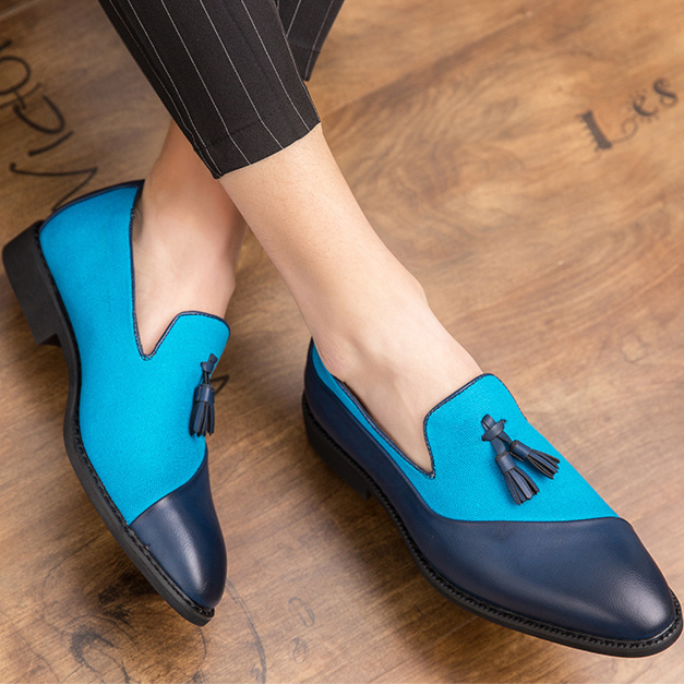Milano Genuine Leather Tassel Loafers