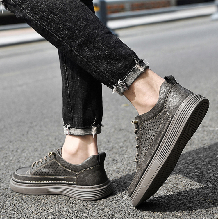 Lucca Genuine Leather Sneakers