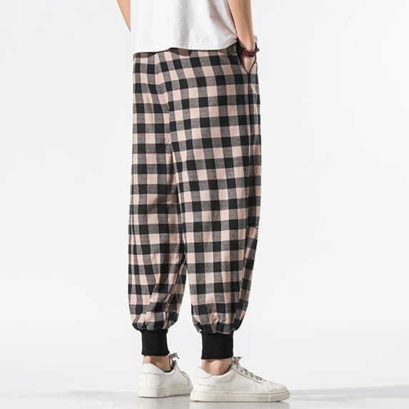 Carter Check Joggers