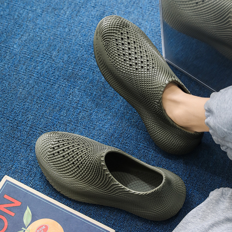 Astra Futuristic Mesh Slip-Ons