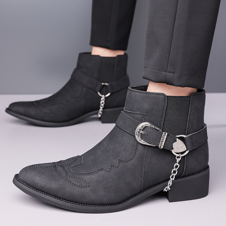 Shelton Western Leather Boots