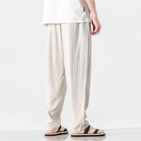 Nikolai Relaxed Linen Pants