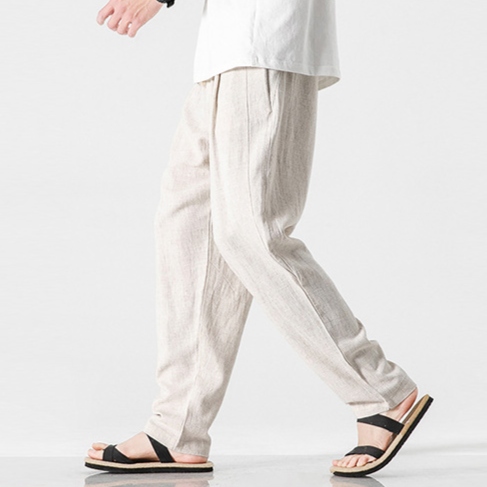 Nikolai Relaxed Linen Pants