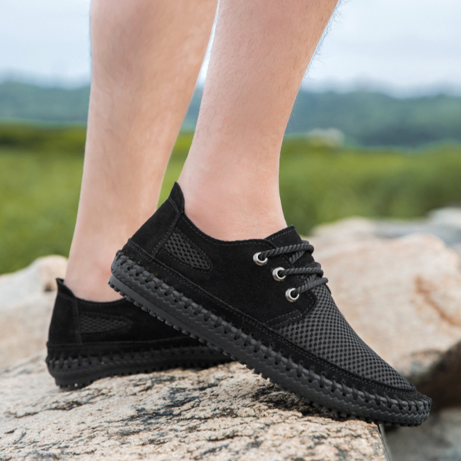 Strada Suede Mesh Shoes