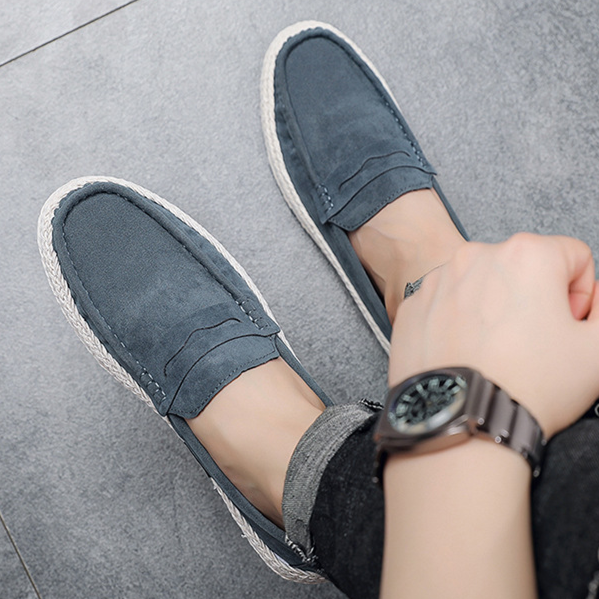 Marinelli Suede Penny Loafers