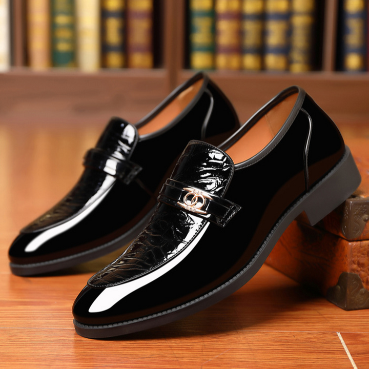 Salvatore Patent Leather Loafers