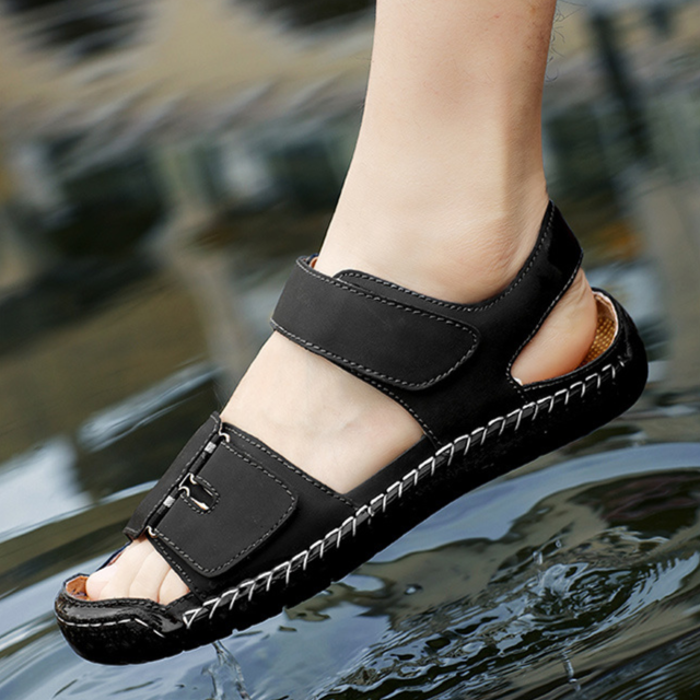 Tramell Genuine Leather Sandals