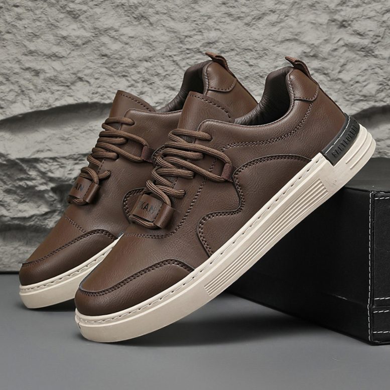 Ryder Genuine Leather Sneakers
