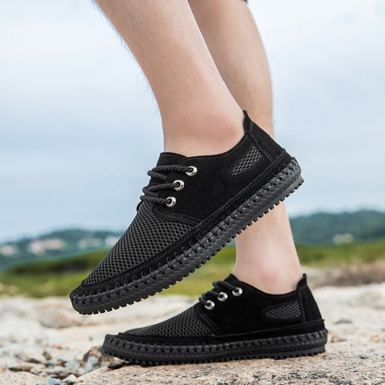 Strada Suede Mesh Shoes