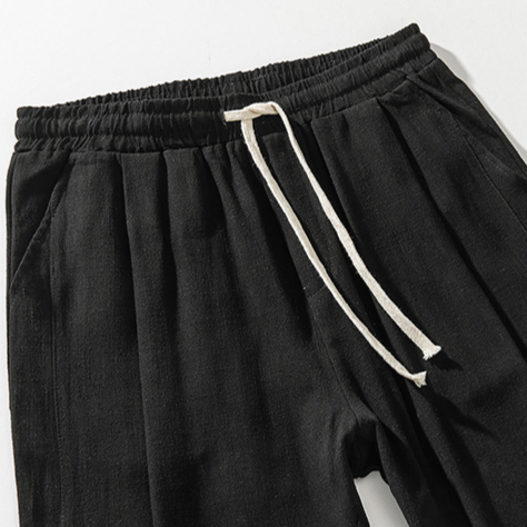 Nikolai Relaxed Linen Pants