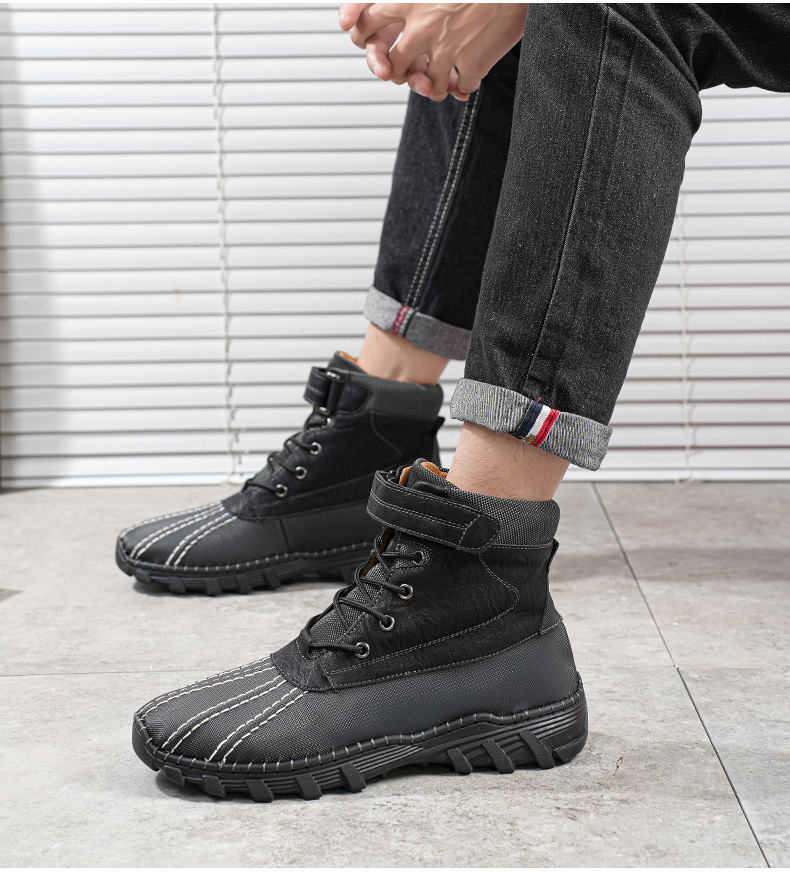 Hansen Leather Trail Boots