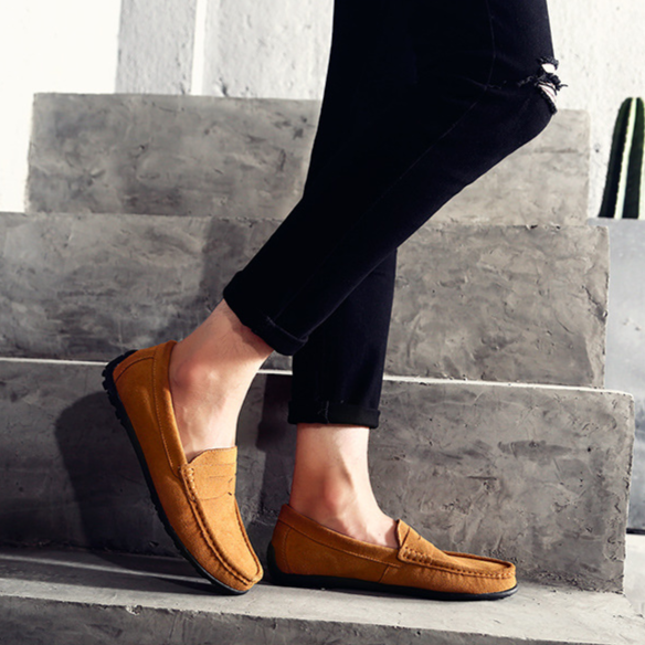 Palermo Suede Penny Loafers