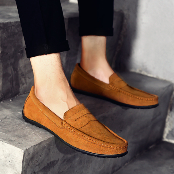 Palermo Suede Penny Loafers