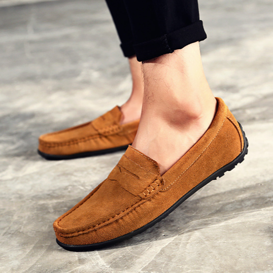 Palermo Suede Penny Loafers