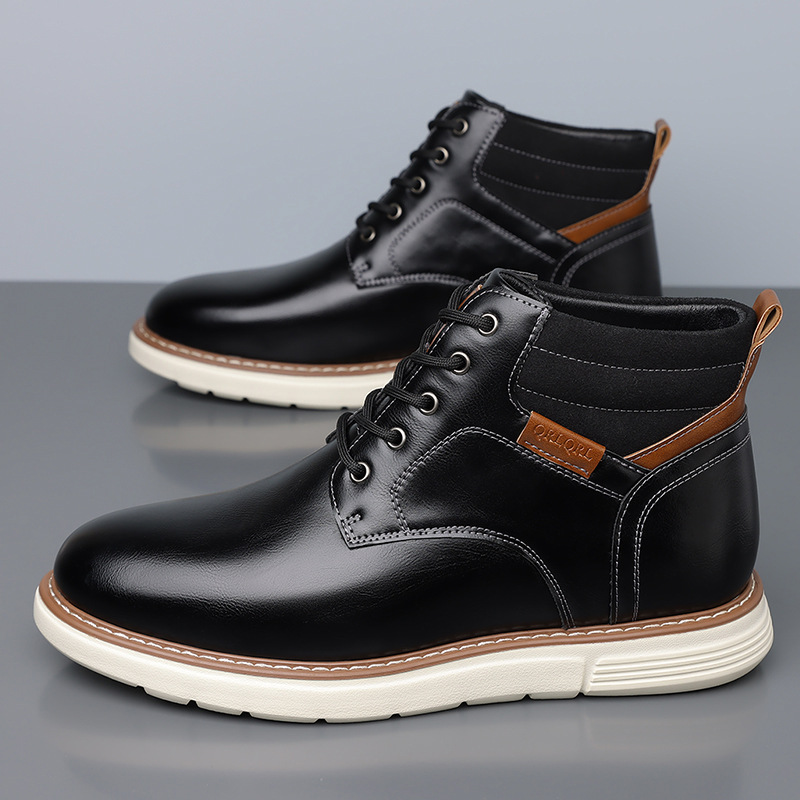 Oxford Leather Chukka Boots