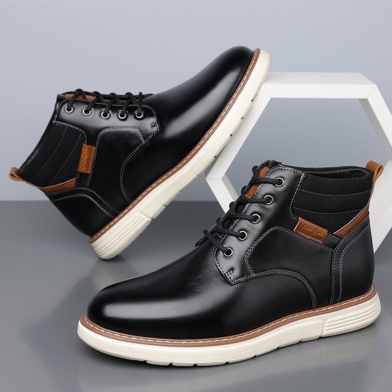 Oxford Leather Chukka Boots