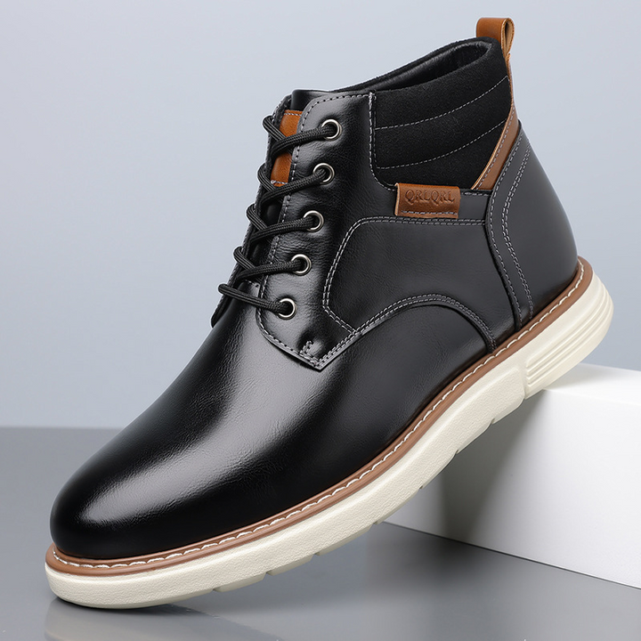 Oxford Leather Chukka Boots