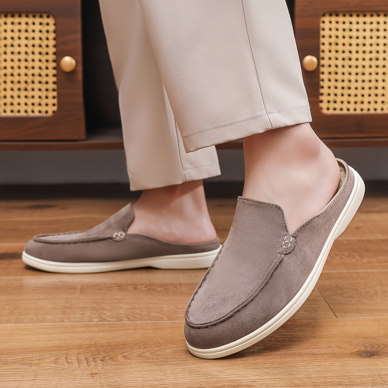 Beckham Suede Mule Loafers