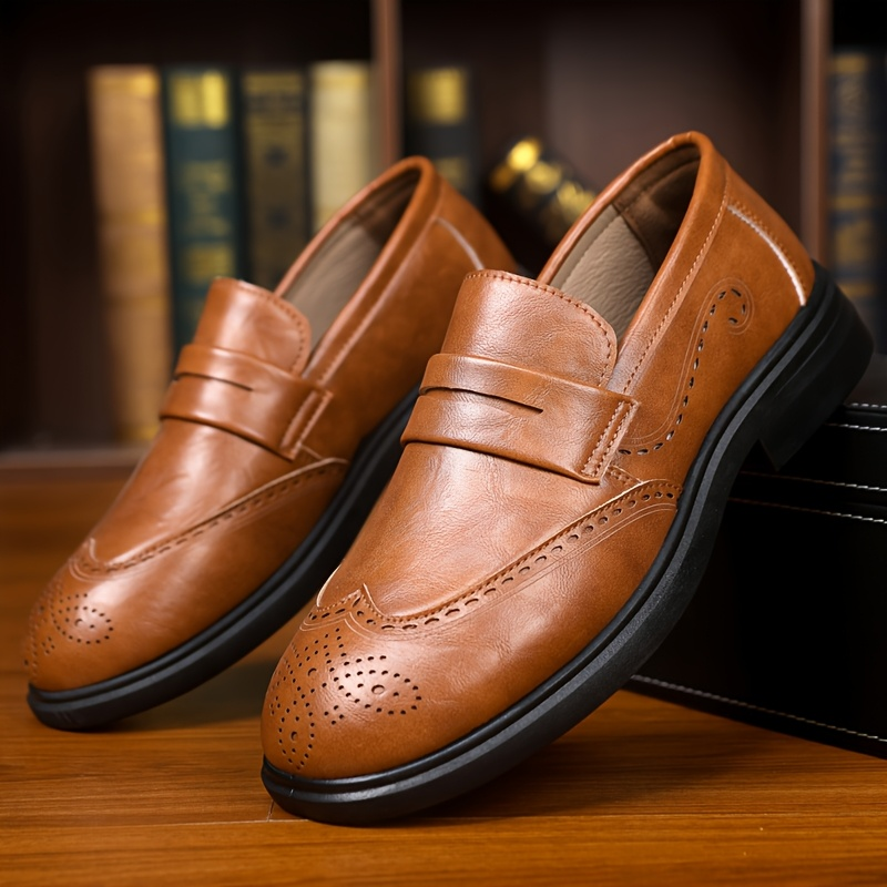 Santino Leather Penny Loafers