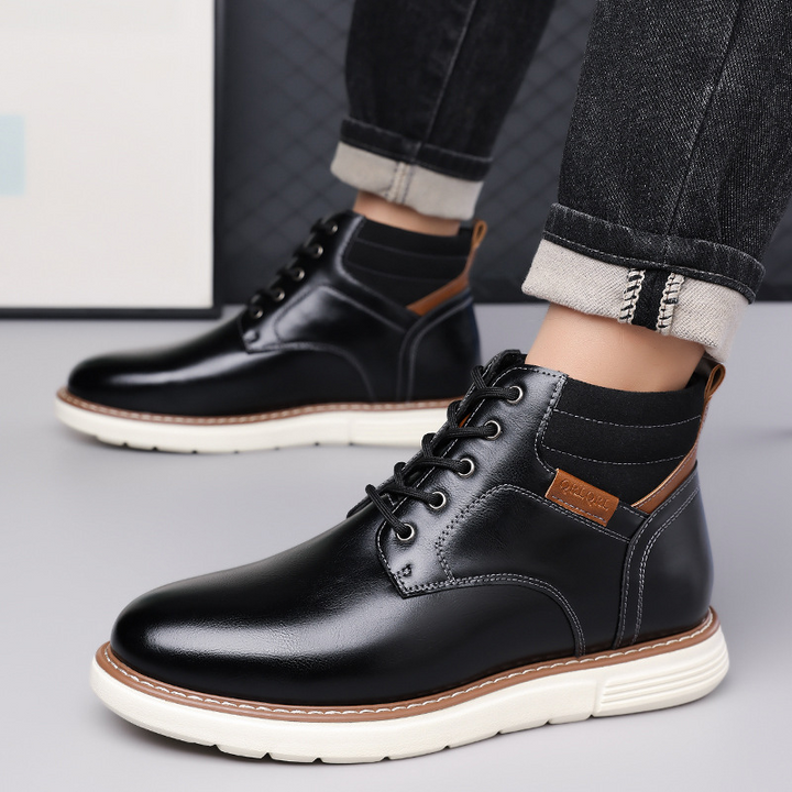 Oxford Leather Chukka Boots