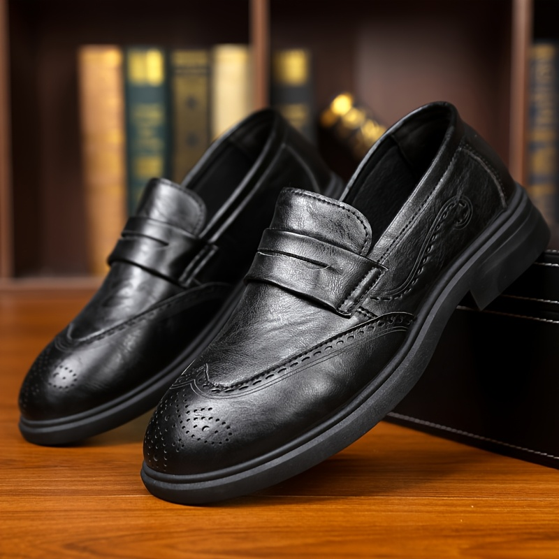 Santino Leather Penny Loafers