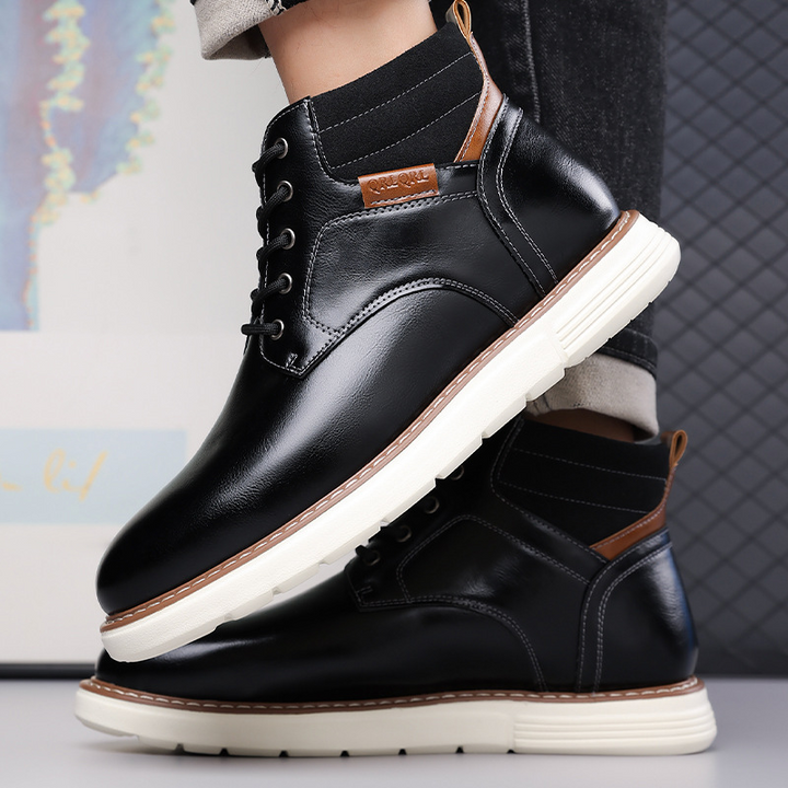 Oxford Leather Chukka Boots