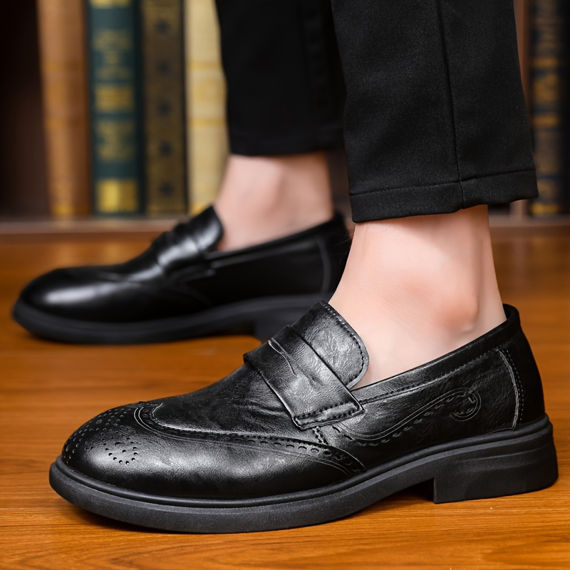 Santino Leather Penny Loafers