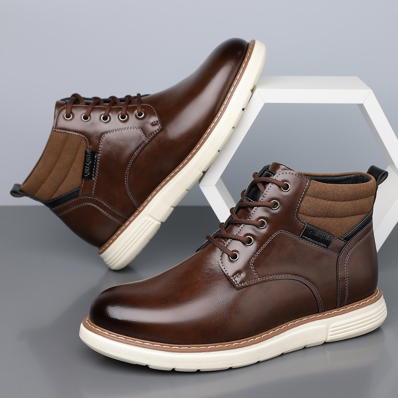 Oxford Leather Chukka Boots