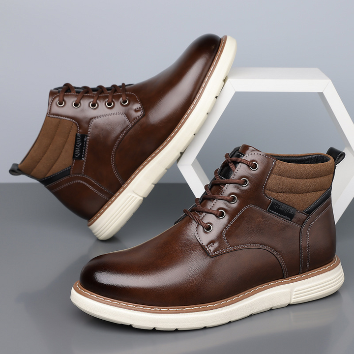 Oxford Leather Chukka Boots