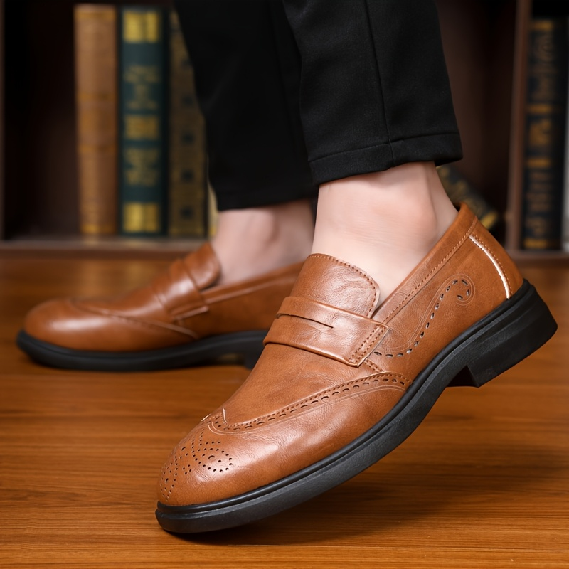 Santino Leather Penny Loafers