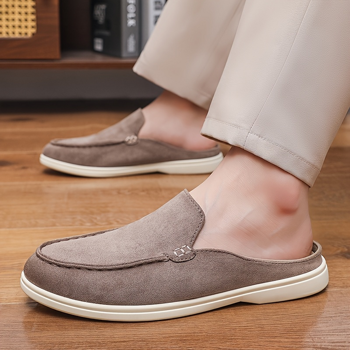 Beckham Suede Mule Loafers