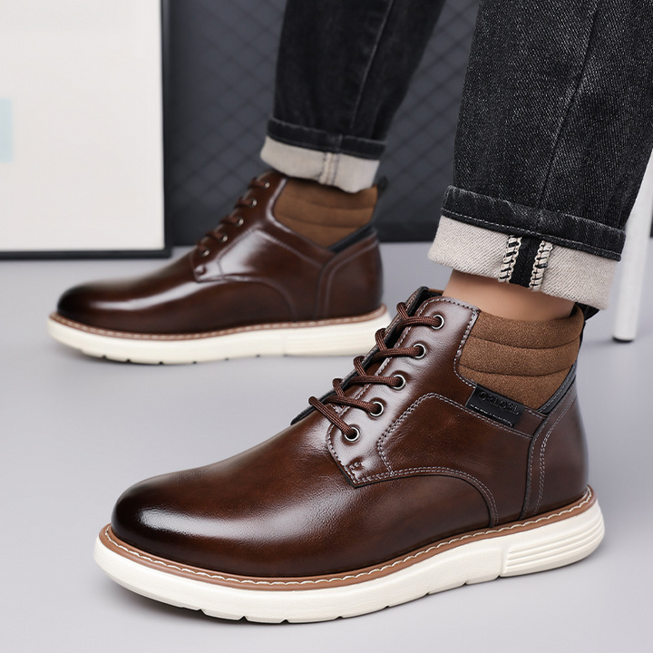 Oxford Leather Chukka Boots