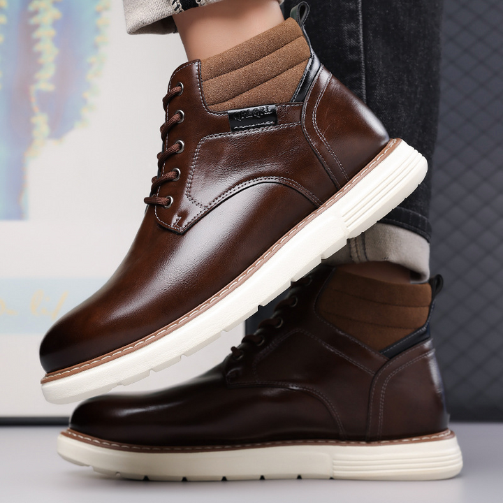 Oxford Leather Chukka Boots