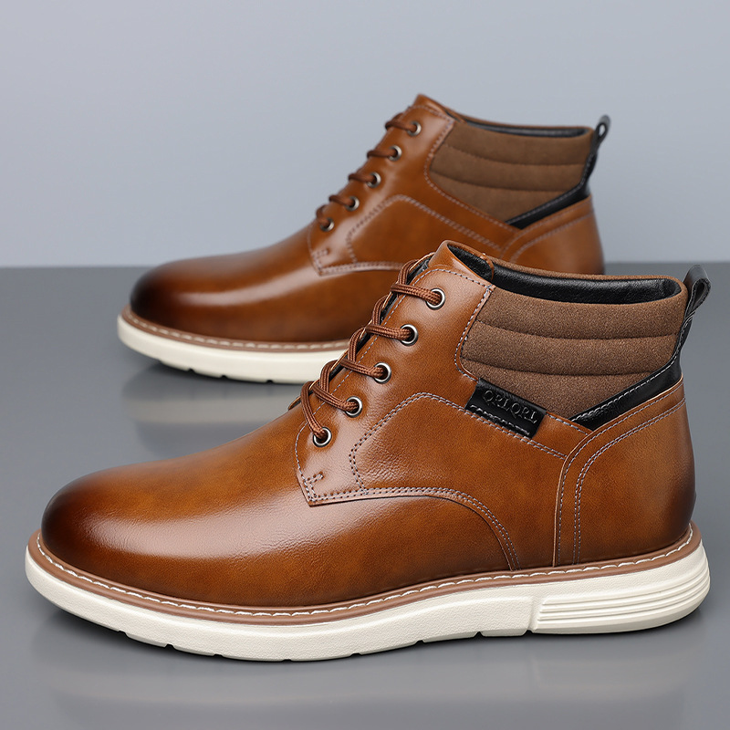 Oxford Leather Chukka Boots