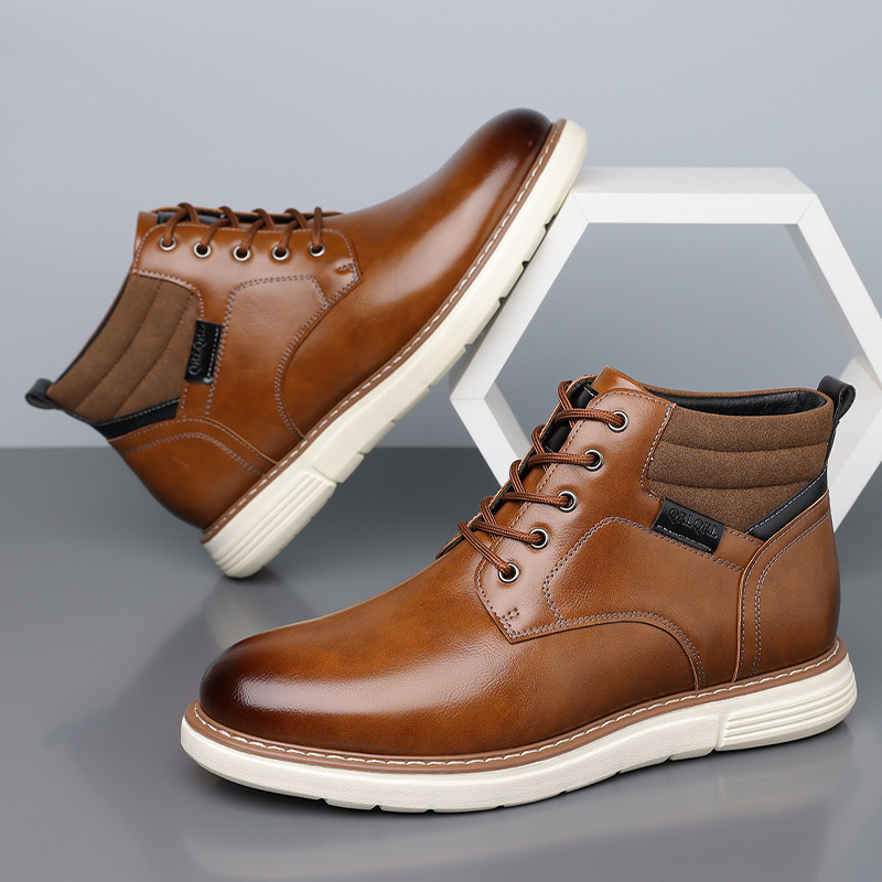 Oxford Leather Chukka Boots
