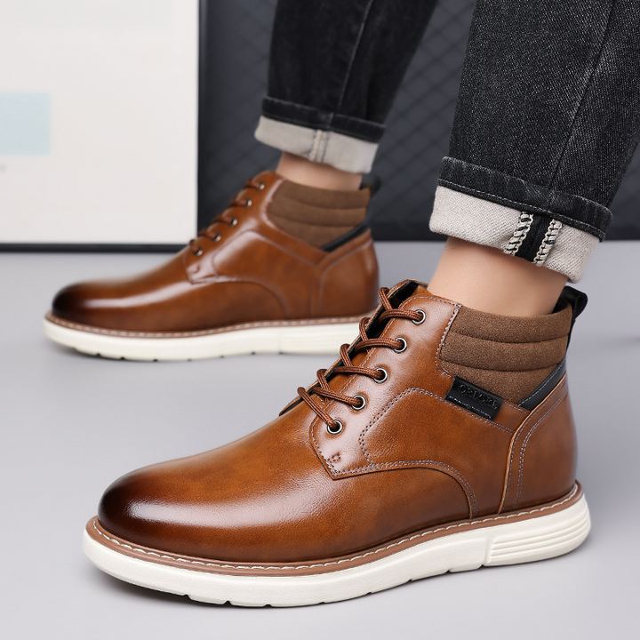 Oxford Leather Chukka Boots