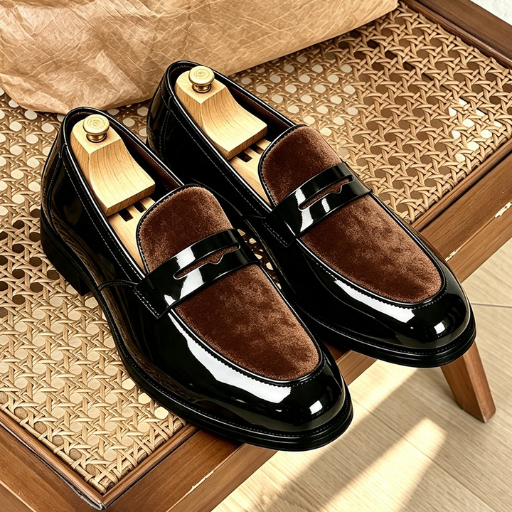 Lucca Leather Penny Loafers