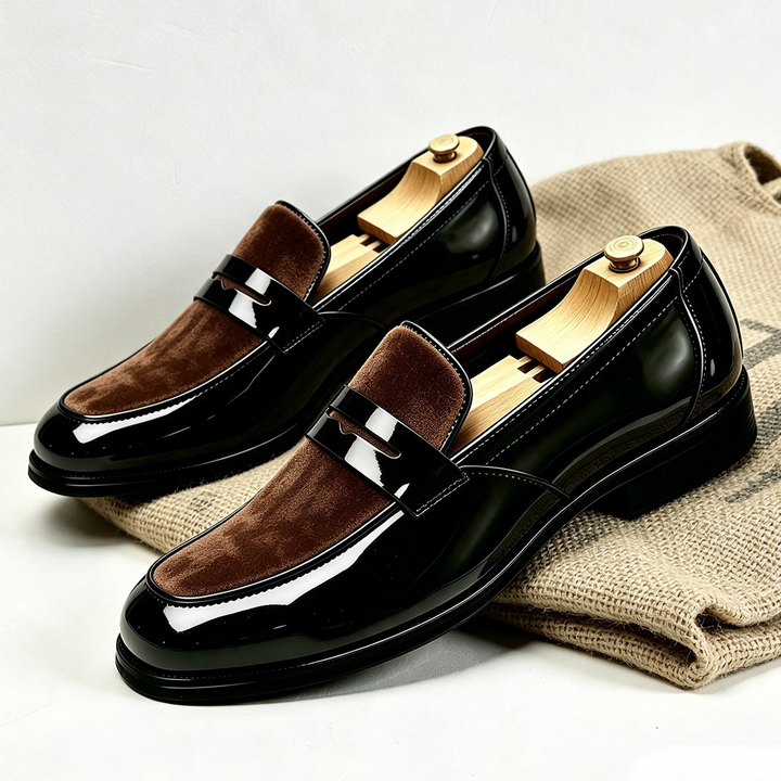 Lucca Leather Penny Loafers
