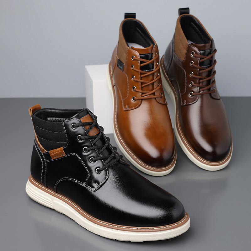 Oxford Leather Chukka Boots